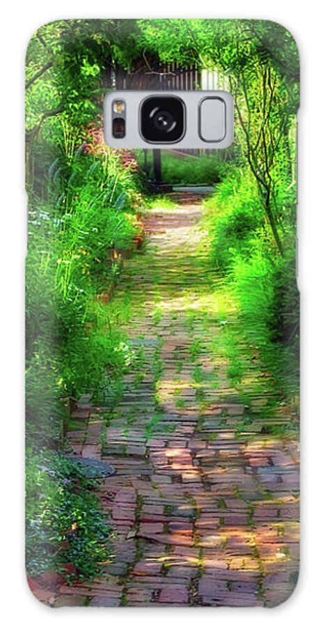2d Galaxy S8 Case featuring the photograph Garden Alley by Brian Wallace