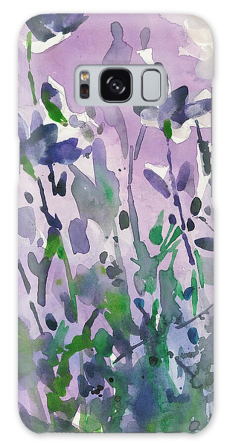 Botanical Galaxy Case featuring the painting Garden Moment I by Samuel Dixon