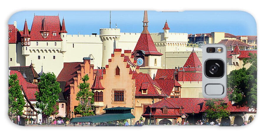 Germany Galaxy Case featuring the photograph Germany at Epcot telephoto by David Lee Thompson