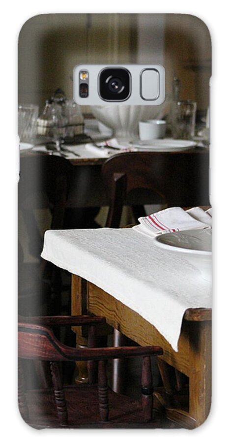 Pilgrimage Galaxy Case featuring the photograph Giving Thanks by Colleen Cornelius