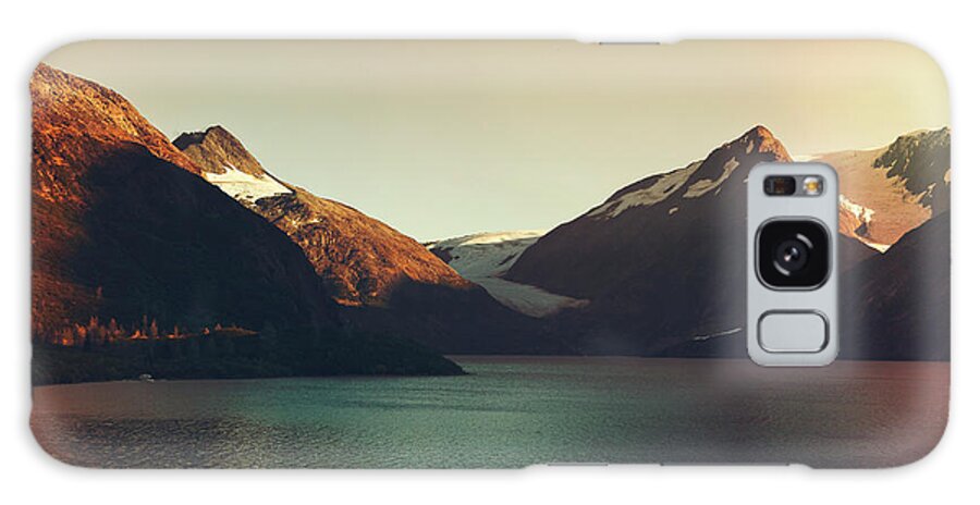 Tranquility Galaxy Case featuring the photograph Glacier In Alaska by Michael Sugrue