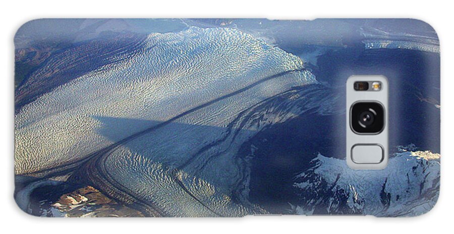 Alaska Galaxy S8 Case featuring the photograph Glaciers Converge by Mark Duehmig