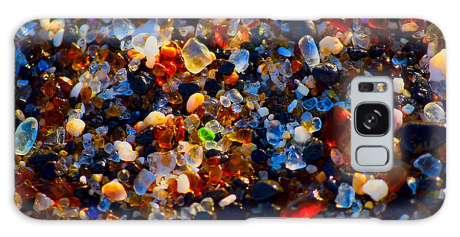 Sea Glass Galaxy Case featuring the photograph Sea Glass Gems by Debra Banks