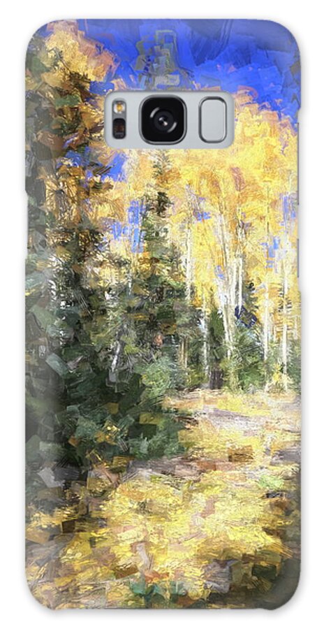 Dixie National Forest Galaxy Case featuring the photograph Gold High and Low by Donna Kennedy