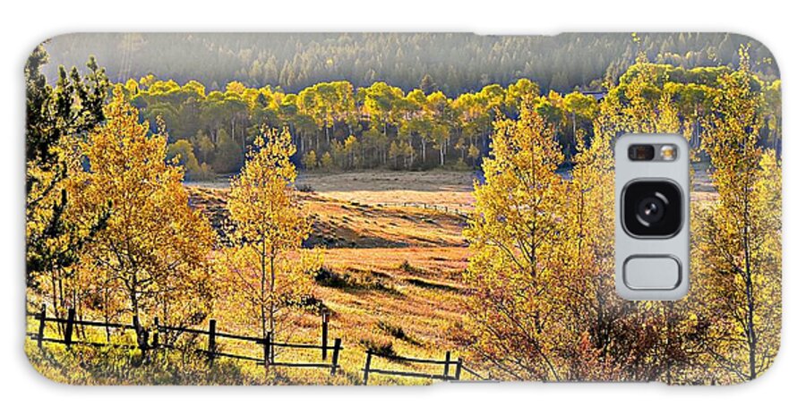 Fall Galaxy S8 Case featuring the photograph Golden Hour by Dorrene BrownButterfield