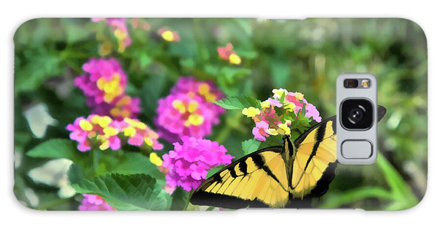 Nature Galaxy Case featuring the photograph Graceful Swallowtail by Amy Dundon