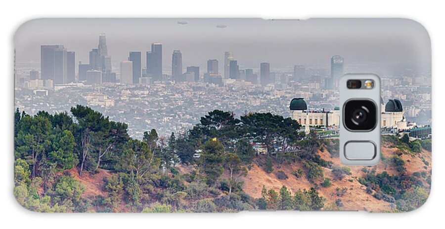 City Galaxy Case featuring the photograph Griffith Over La by Chris Moyer