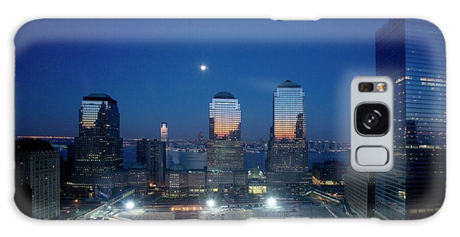 September Galaxy Case featuring the painting Ground Zero under construction, New York, New York by Carol Highsmith