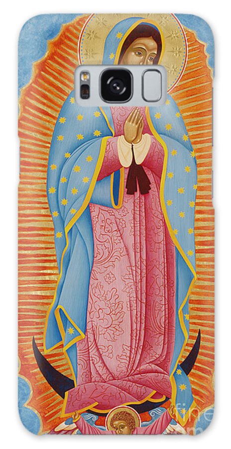 Virgin Galaxy Case featuring the painting Guadalupe by Jodi Simmons