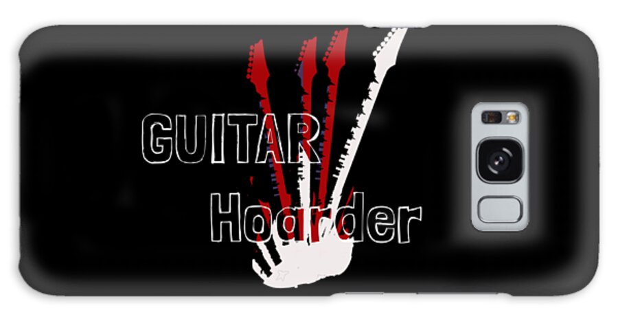 Guitar Galaxy Case featuring the digital art Guitar Hoarder by Guitarwacky Fine Art