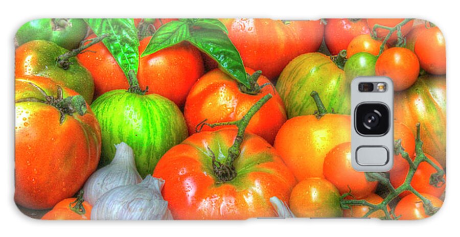Tomatoes Galaxy Case featuring the photograph Harvest 2014 3 by Robert Goldwitz