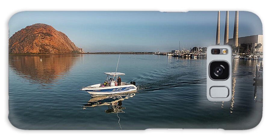 Morro Bay Galaxy Case featuring the photograph Heading Out Early by Mike Long