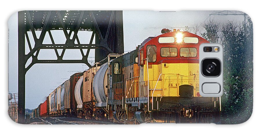 Freight Transportation Galaxy Case featuring the photograph Heading West At 60th Street by Mike Danneman