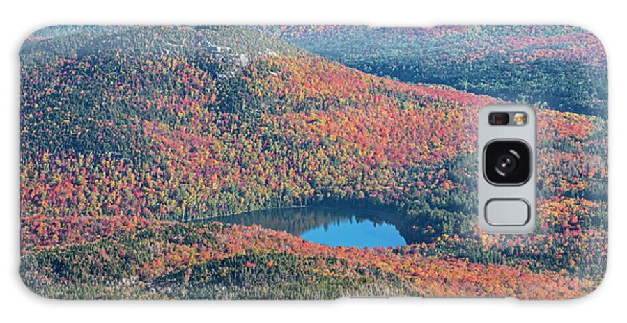 Adirondacks Galaxy Case featuring the photograph Heart Lake Autumn Reflection Adirondacks Upstate New York North Elba by Toby McGuire