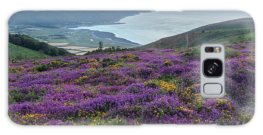 Plantlife Galaxy Case featuring the photograph Heather And Grass Moorland by Bob Gibbons/science Photo Library