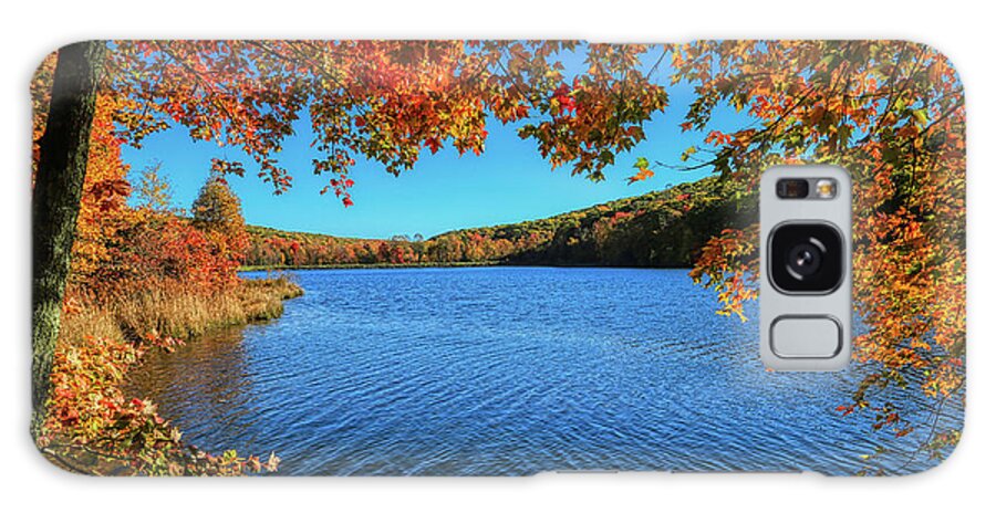 Hidden Valley Lake Galaxy Case featuring the photograph Hidden Valley Autumn by Dale R Carlson