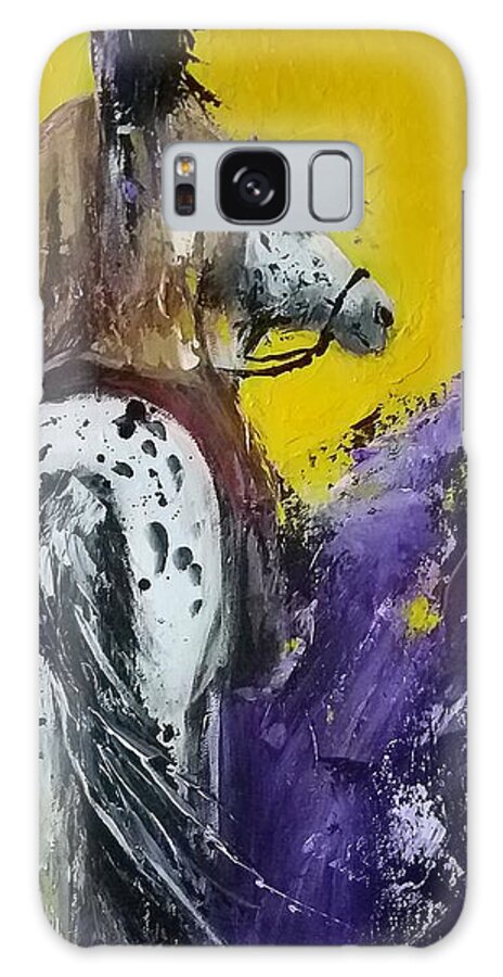  Galaxy Case featuring the painting High Places by Cher Devereaux