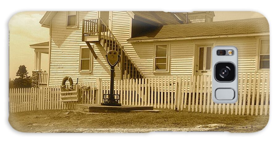 House Galaxy Case featuring the photograph Historic Pemaquid by Debra Grace Addison
