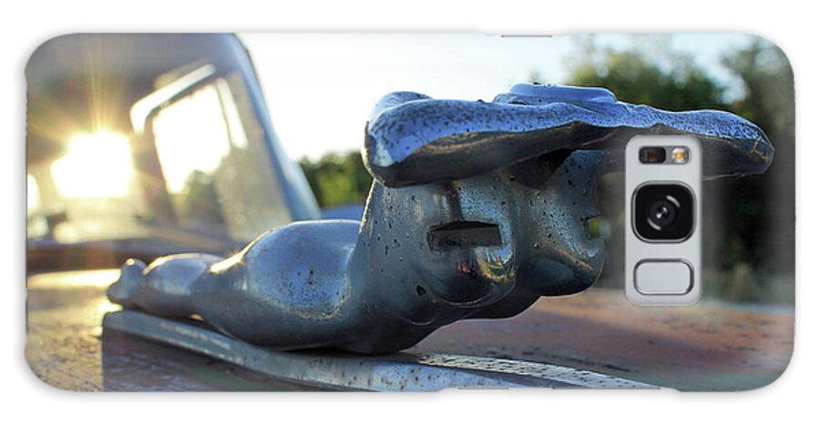 Auto Galaxy Case featuring the photograph Hood Ornament by Jonathan Thompson