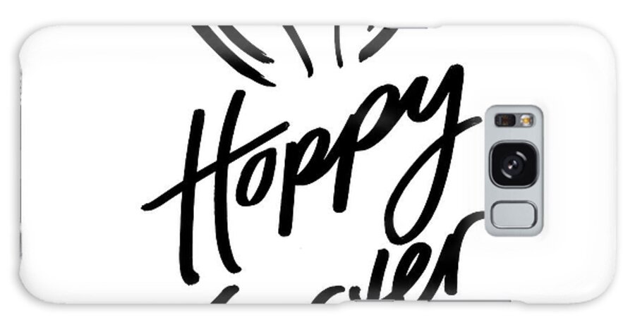 Happy Galaxy Case featuring the digital art Hoppy Easter by Sd Graphics Studio
