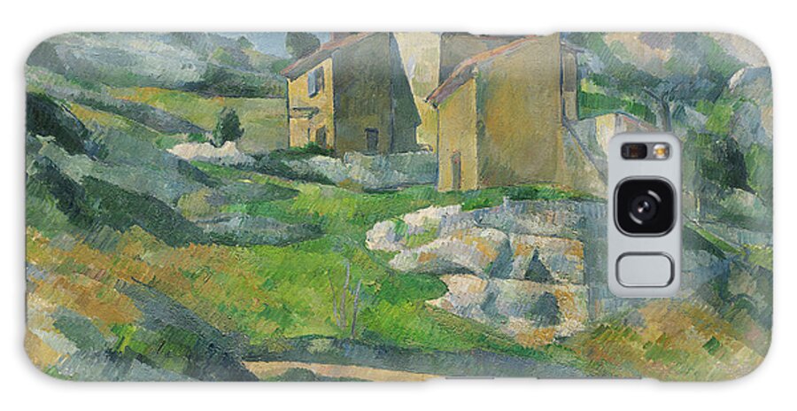 Paul Cezanne Galaxy Case featuring the painting Houses In The Provence: The Riaux Valley Near L'estaque, C.1833 (oil On Canvas) by Paul Cezanne