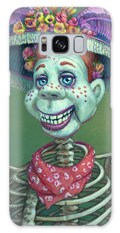 Howdy Doody Galaxy Case featuring the painting Howdy Dead Doody by James W Johnson