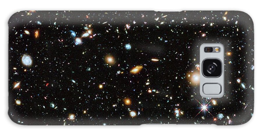 Hubble Ultra Deep Field Galaxy Case featuring the photograph Hubble Ultra Deep Field by Nasa, Esa, H. Teplitz And M. Rafelski (ipac/caltech), A. Koekemoer (stsci), R. Windhorst (arizona State University), And Z. Levay (stsci)/science Photo Library