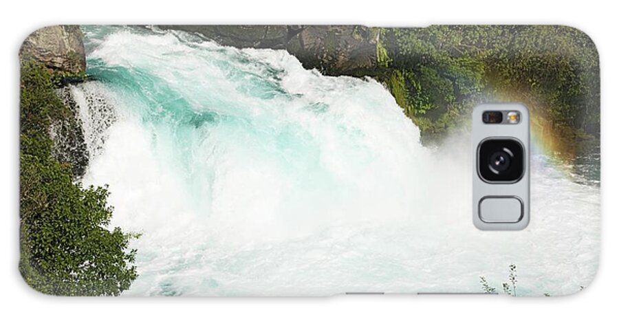 Tranquility Galaxy Case featuring the photograph Huka Falls, New Zealand by Design Pics
