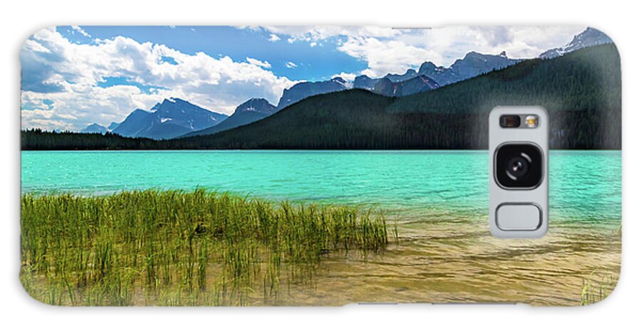 Banff Landscape Galaxy Case featuring the photograph Icefield Parkway in Summer by Norma Brandsberg