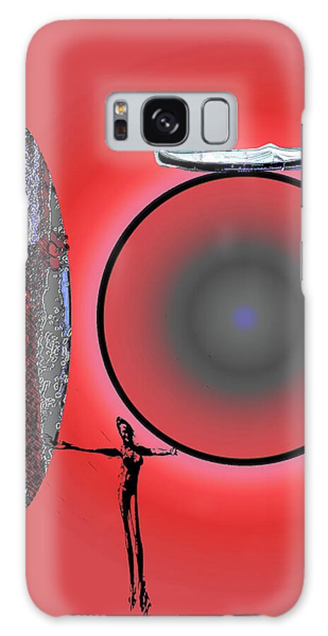 Sunset Galaxy Case featuring the photograph Implementation by Alexandra Vusir
