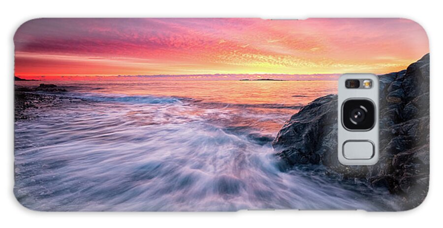 Sunrise Galaxy Case featuring the photograph In The Beginning There Was Light by Jeff Sinon