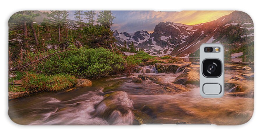 Indian Peaks Sunset
Landscapes & Nature Galaxy Case featuring the photograph Indian Peaks Sunset by Darren White Photography