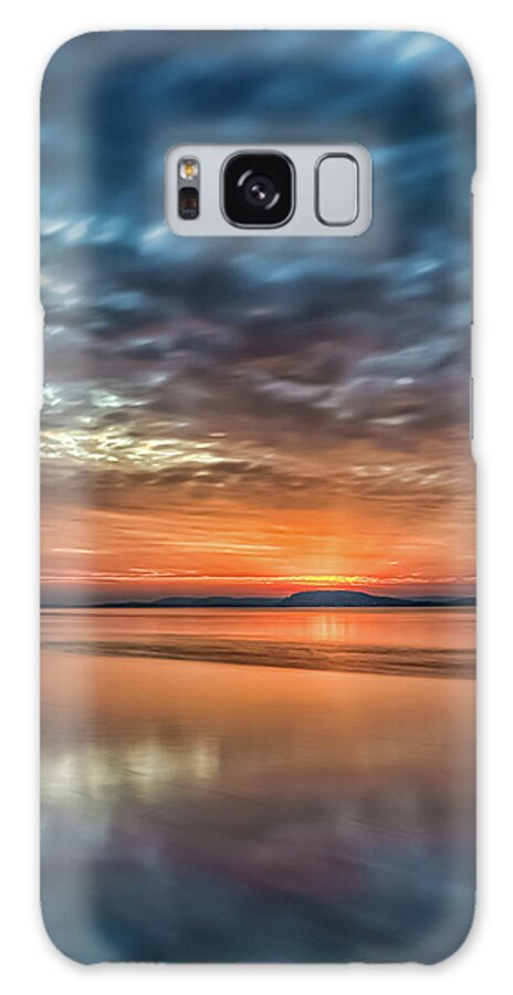 Sunrise Galaxy Case featuring the photograph It Begins by Brad Bellisle