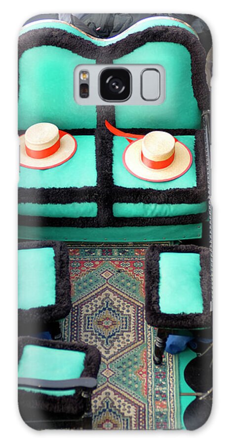 Straw Hat Galaxy Case featuring the photograph Italy, Veneto, Venice, Straw Hats In by Maremagnum