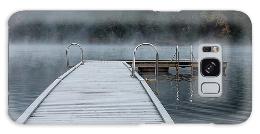Tourism Galaxy Case featuring the photograph Jetty On Shore Of One Mile Lake by Ben Girardi