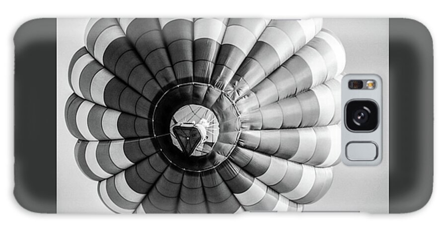Balloon Galaxy Case featuring the photograph Bottom of a Hot Air Balloon by James C Richardson