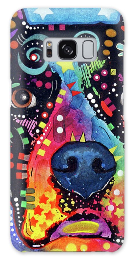 Junior Galaxy Case featuring the mixed media Junior by Dean Russo