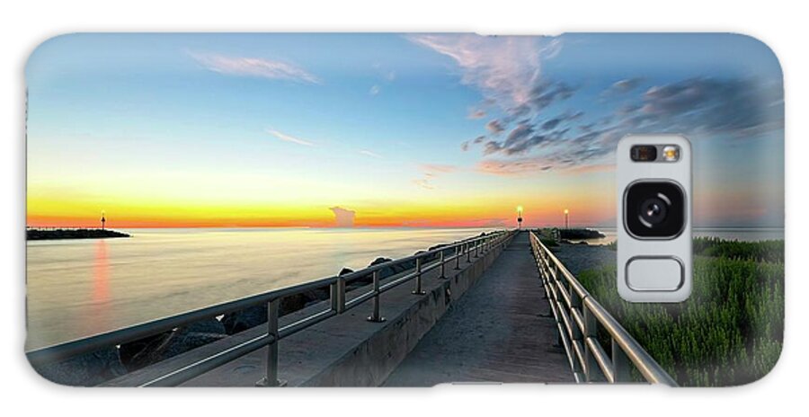 Sky Galaxy S8 Case featuring the photograph Jupiter Inlet Morning Sky by Steve DaPonte