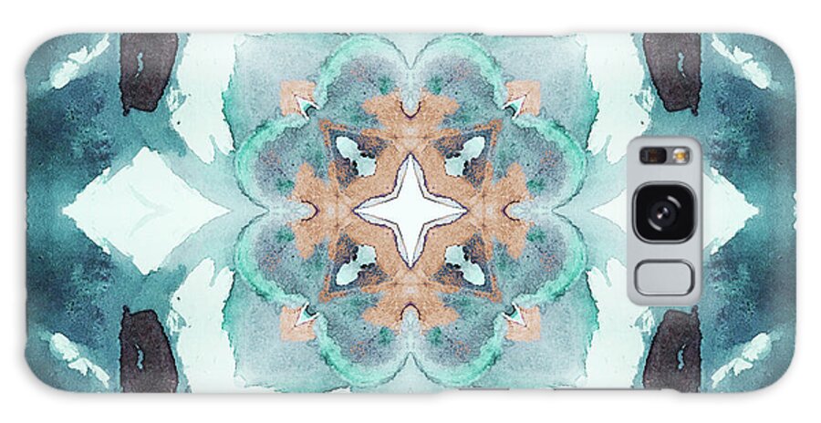 Kaleidoscope Galaxy Case featuring the painting Kaleidoscope I by Susan Bryant