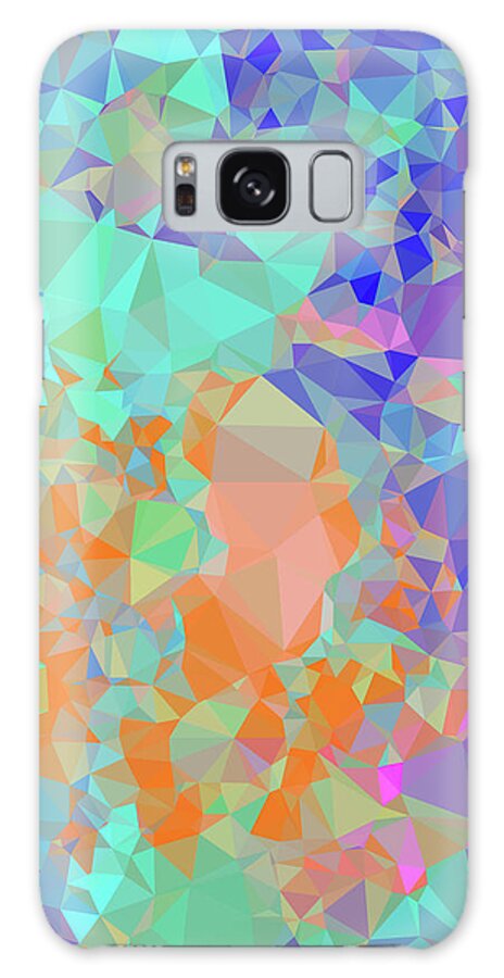 Geometry Galaxy Case featuring the digital art Kaleidoscope by Jennifer Walsh