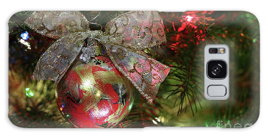 Christmas Card Galaxy Case featuring the photograph Koby art ornament 1 by Kim Mobley
