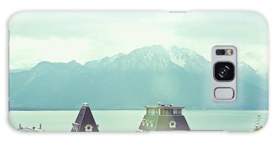 Scenics Galaxy Case featuring the photograph Lake Geneva, Lausanne, Switzerland by Chrispecoraro