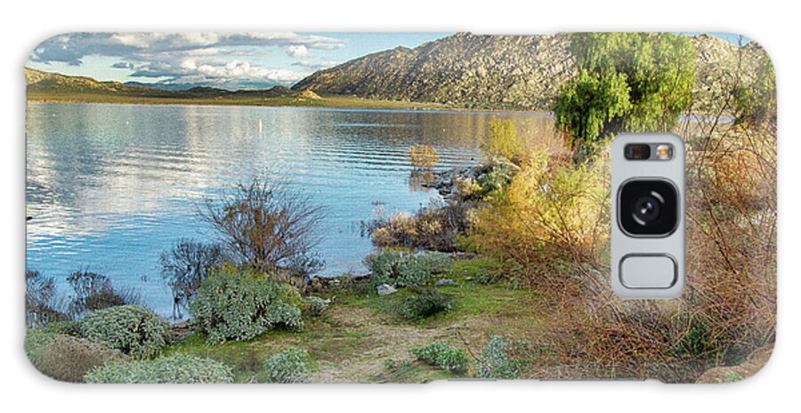 Lake Perrris Galaxy Case featuring the photograph Lake Perris California View 1 by Donald Pash