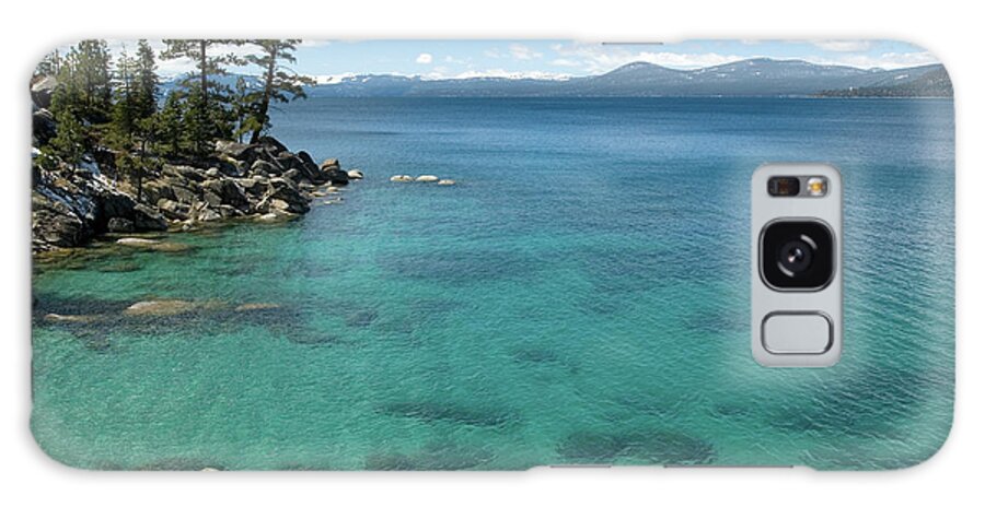Water's Edge Galaxy Case featuring the photograph Lake Tahoe North Shoreline1 by Dsafanda
