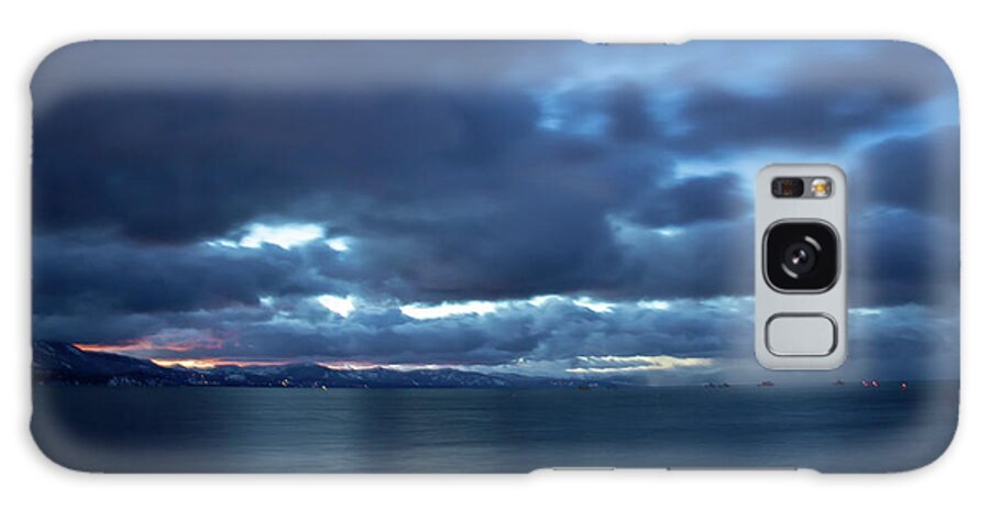 Lake Tahoe Sunset Galaxy Case featuring the photograph Lake Tahoe Sunset by Rocco Silvestri