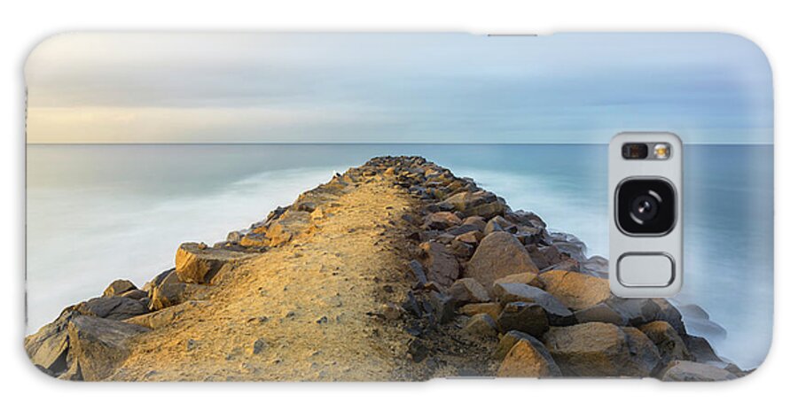 Land's End Galaxy Case featuring the photograph Land's End by Joseph S Giacalone