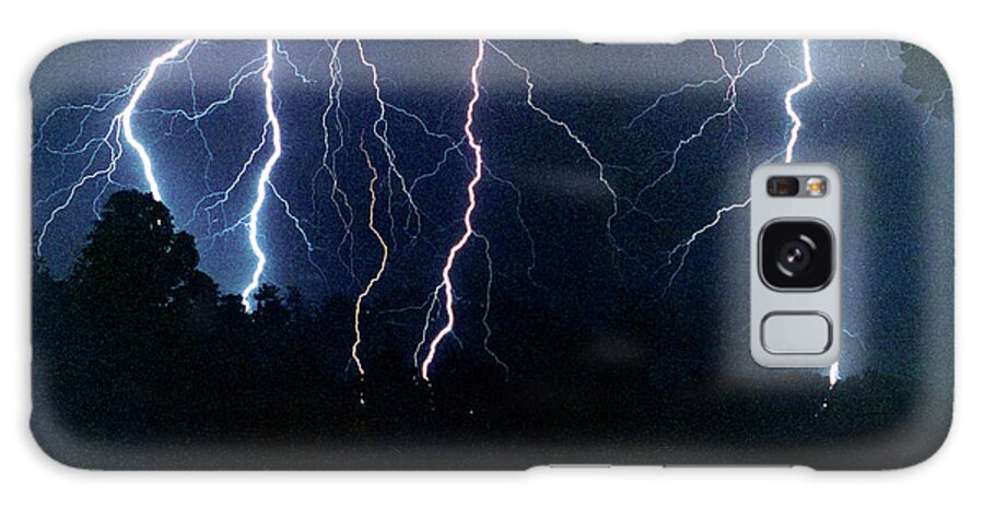 Lightning Galaxy Case featuring the photograph Lightning by Audrey