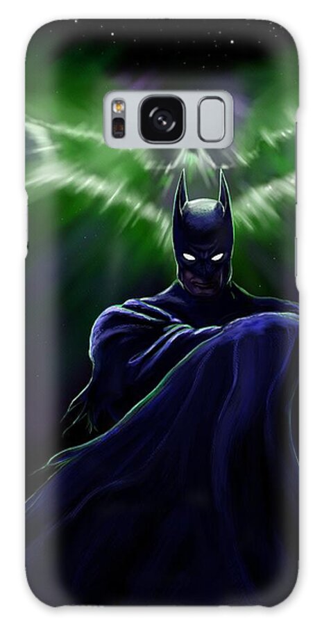 Bat Galaxy Case featuring the digital art Like a Bat Out of Hell by Norman Klein