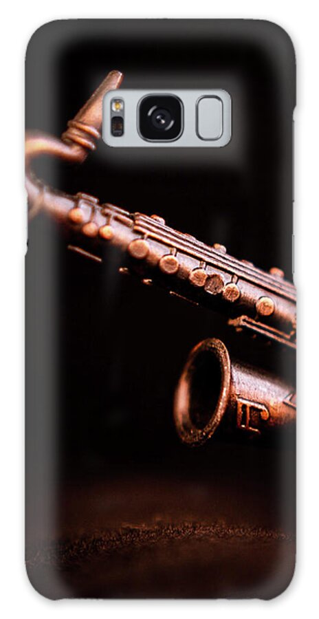 Sax Galaxy Case featuring the photograph Li'l Saxophone 1 by Anamar Pictures