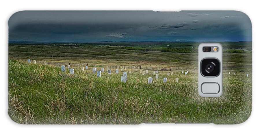 Little Galaxy Case featuring the photograph Little Bighorn National Monument by Thomas Hall